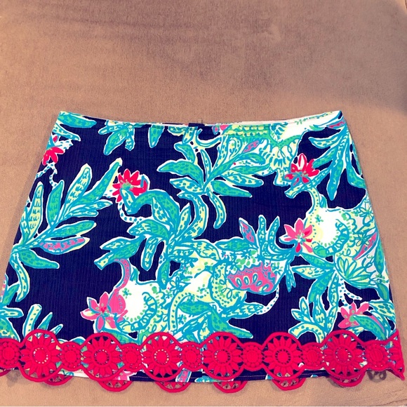 Lilly Pulitzer Dresses & Skirts - Lilly Pulitzer Tate Mini Skirt - Trunk Show Size 12